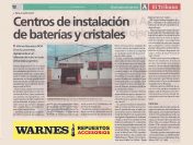 Centros de Instalación de Baterías y Cristales para el Automotor