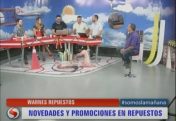 Warnes Repuestos en Somos La Mañana, Canal 2 de Cablevisión, Salta